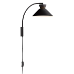 kinkiecik.pl Metalowa lampa ścienna Dial - Nordlux, czarny 2213371003